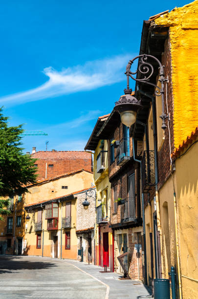 istock Traditional houses in Leon, Spain 1364096614