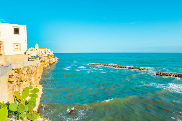 Bari, Italy, and its beautiful coastline in winter