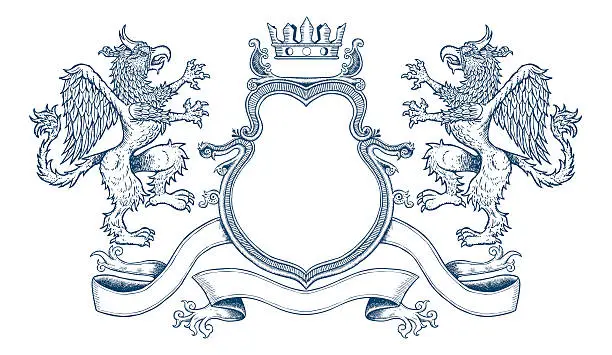 Vector illustration of Coat of Arms