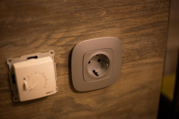 istock Socket for electrical appliances in a modern apartment inside the house 1364106440