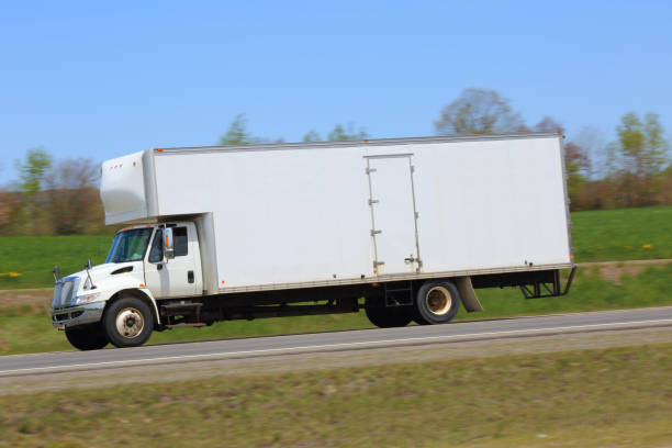 istock Transport truck 1364108361