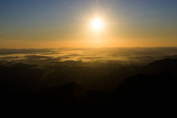 istock Sunrise in the mountains 1364108947