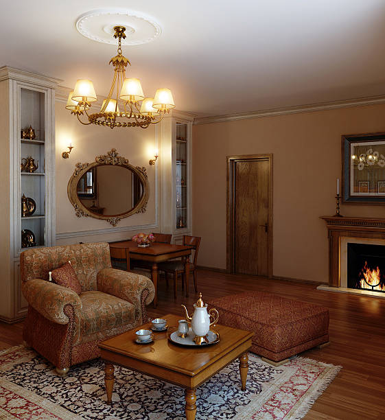istock cozy living room 136411419