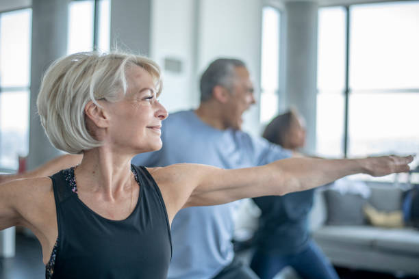 istock Senior fitness group 1364119132