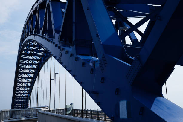 istock A large bridge spans the harbor's shipping channel. 1364125778