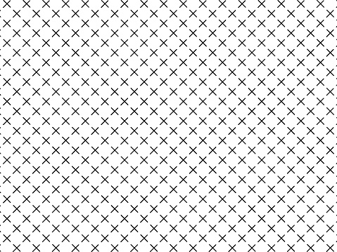 naname-juji kasuri pattern.  Vector illustration of a seamless Japanese pattern background.