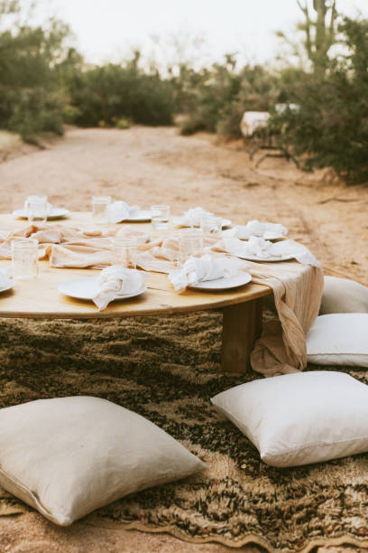 istock Outdoor Picnic set up 1364128519