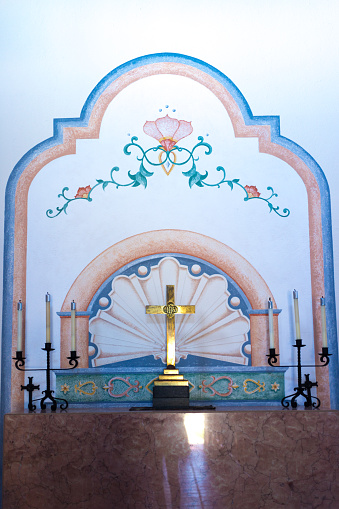 Front Altar in Historic La Jolla United Methodist Church