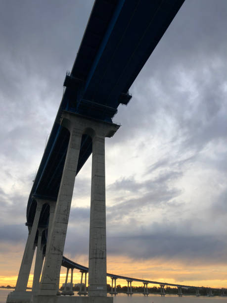 коронадо - san diego california bridge coronado beach outdoors стоковые фото и изображения