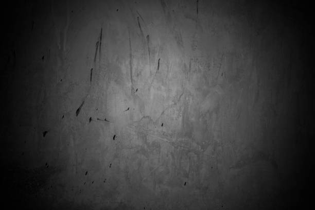 istock Old wall texture cement dark black gray  background abstract grey color design are light with white gradient background. 1364139286