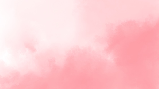 Pink watercolor blush background, pink color background