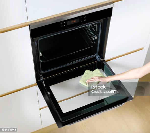 Cleaning Oven Stock Photo - Download Image Now - Oven, Cleaning, Unhygienic