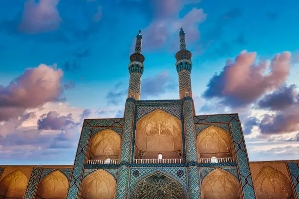 Photo of A Beautiful Mosque in Yazd