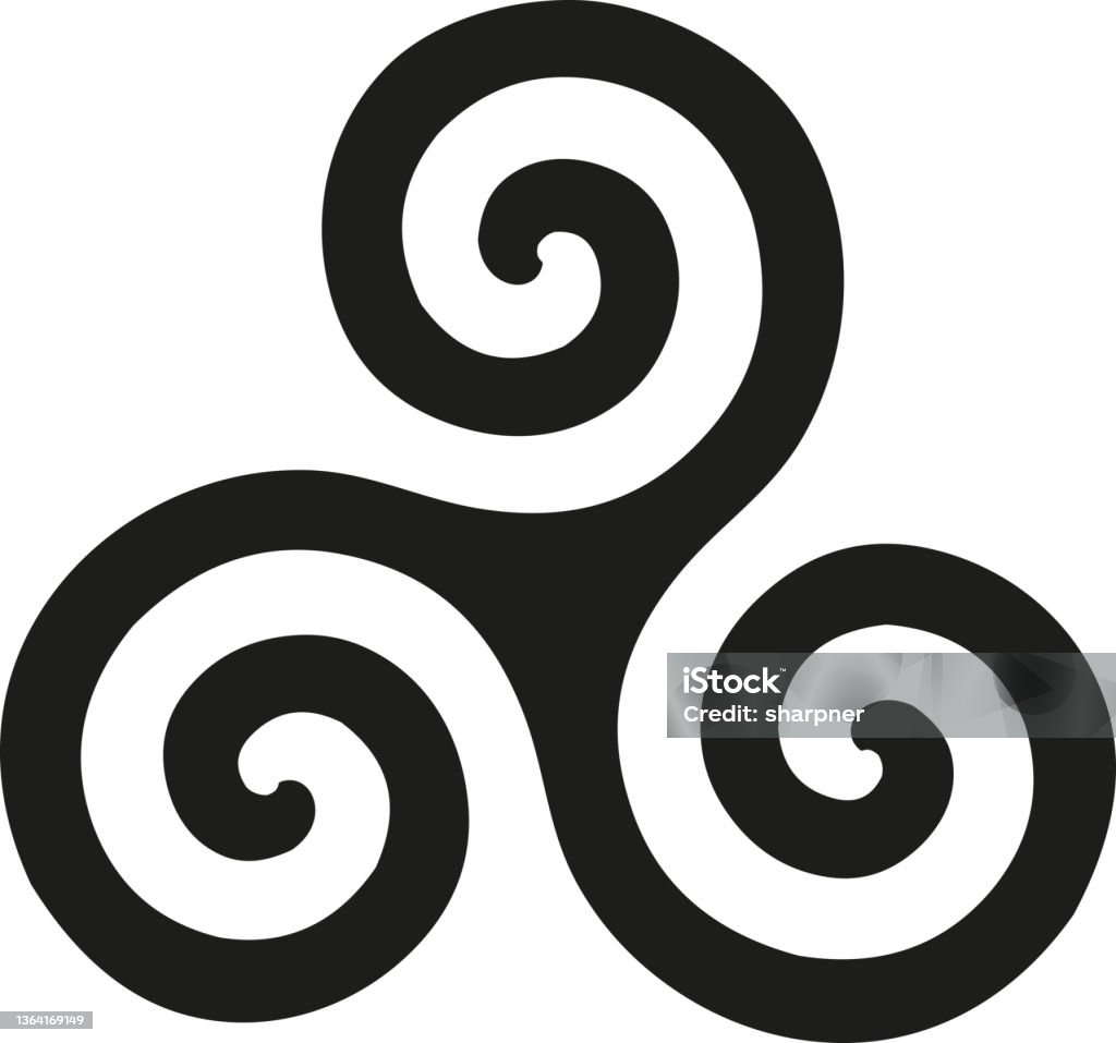 Mythical Rune Triskel Amulet Ancient Strong Scandinavian And Celtic Mythical Rune ...