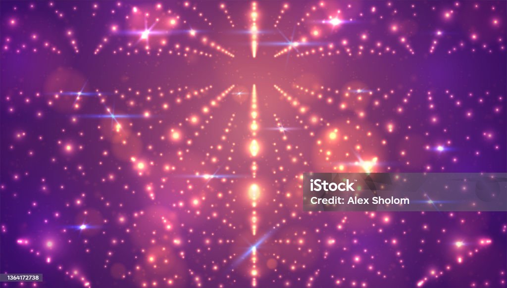 Chler Background Infinity Bright Vector Infinity Background With Flashes Of Stars Stock ...