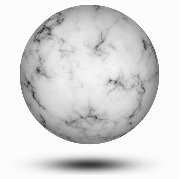 istock Fantasy sphere or planet isolated on white background. 3d illustration 1364176762