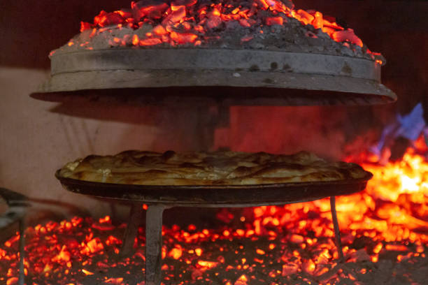 istock Burek is baked in the oven 1364181933