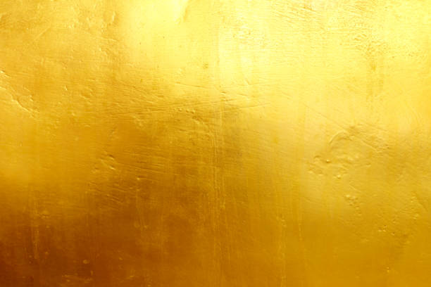 ゴールドの背景またはテクスチャとグラデーションシャドウ - 金色 ストックフォトと画像