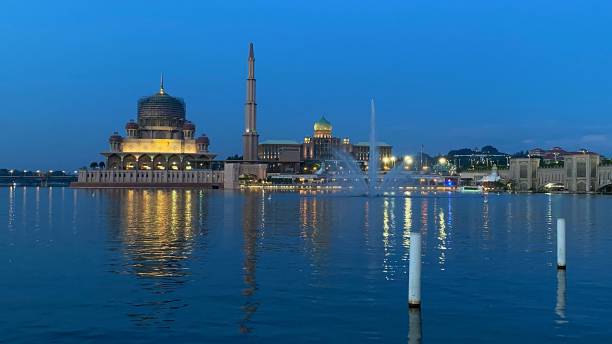 istock Sunset at Putrajaya lake 1364188521