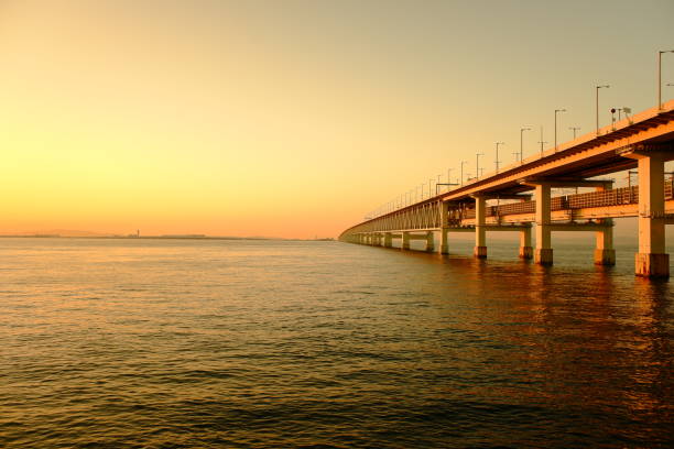 istock Sunset and coastal landscape 1364191573