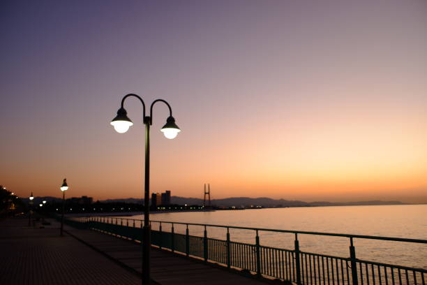 istock Sunset and coastal landscape 1364193130