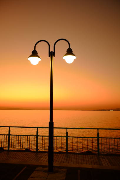 istock Sunset and coastal landscape 1364193374