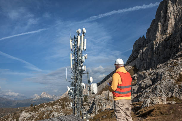 istock A male engineer utility infrastructure worker at a mountain site 1364196314