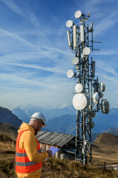 istock A male engineer utility infrastructure worker at a mountain site 1364196357