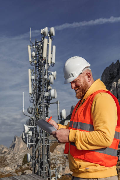 istock A male engineer utility infrastructure worker at a mountain site 1364196422