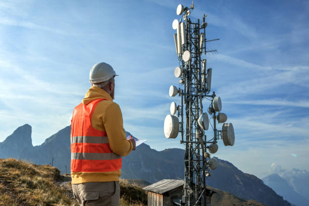 istock A male engineer utility infrastructure worker at a mountain site 1364196474