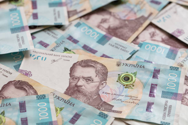 istock Closeup 1000 hryvnias banknote 1364209575