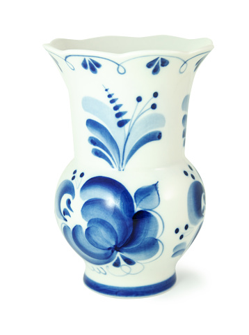 Chinese porcelain at the market