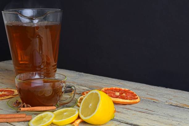 istock cinnamon sticks, anise stars, lemon and dried fruit 1364220021