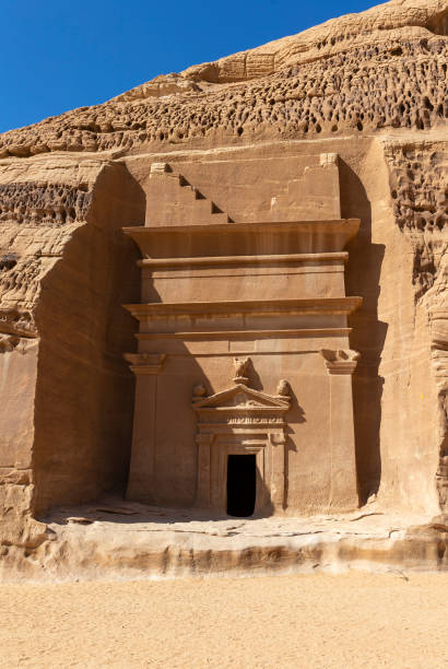 istock famous burial chambers in Al Ula, Saudi Arabia 1364251465