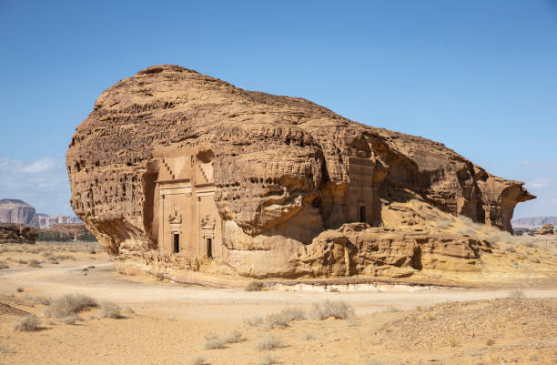 istock ancient civilation of Hegra in Saudi Arabia 1364252381