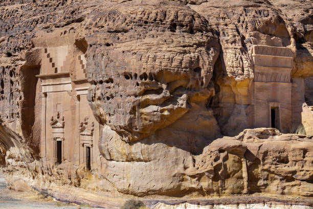 istock ancient civilation of Hegra in Saudi Arabia 1364252392