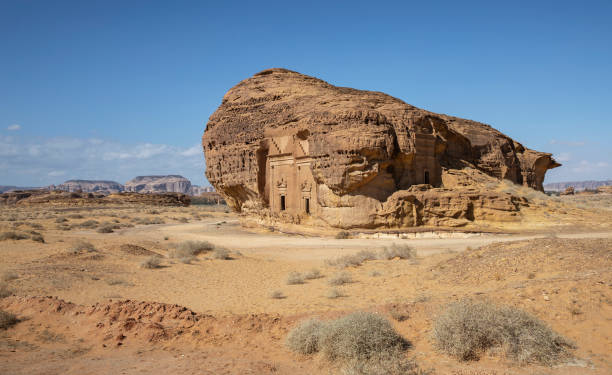 istock ancient civilation of Hegra in Saudi Arabia 1364252393