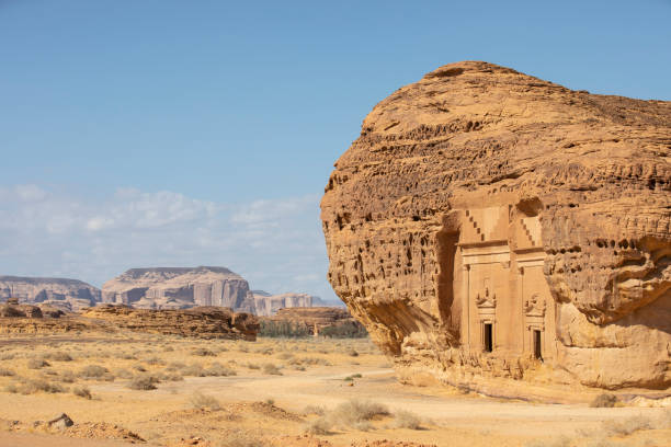 istock ancient civilation of Hegra in Saudi Arabia 1364252412
