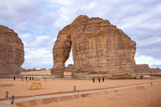 istock elephant rock in Al Ula, Saudi Arabia 1364252980