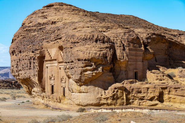 istock ancient civilation of Hegra in Saudi Arabia 1364253798