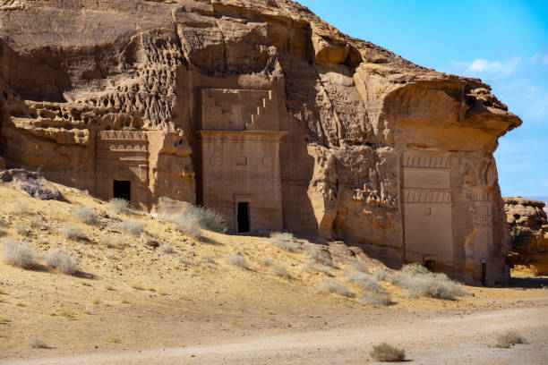 istock ancient civilation of Hegra in Saudi Arabia 1364253799