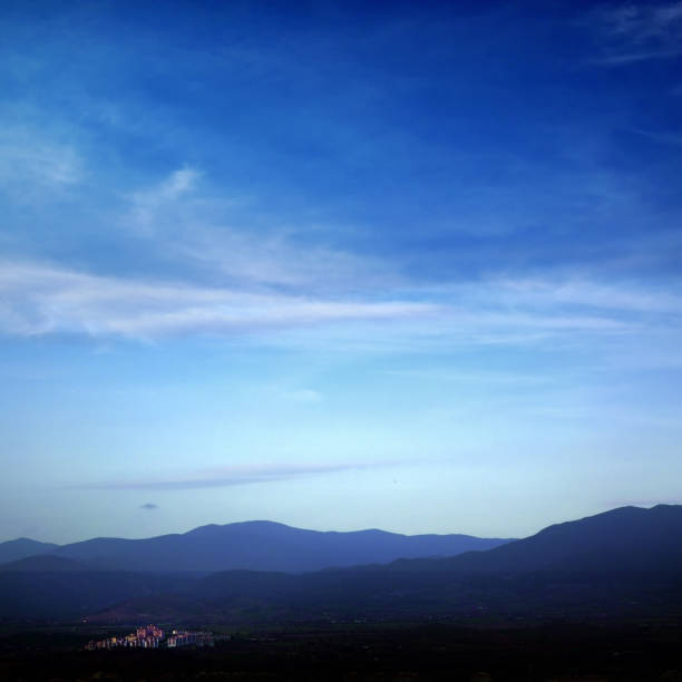 Mountainside dramatic landscape in Izmir