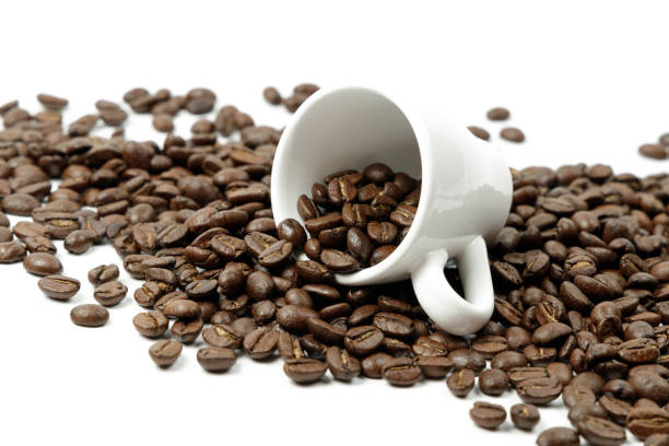 istock cup of coffee with roasted coffee beans 1364280342