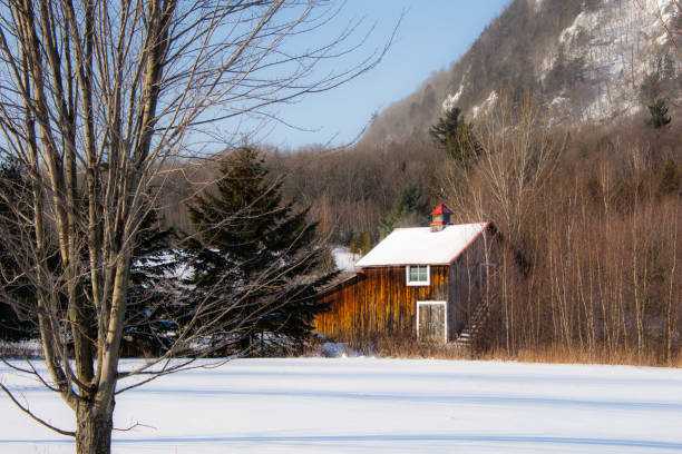 istock Countryside landscape with farm in Quebec, Canada 1364282722