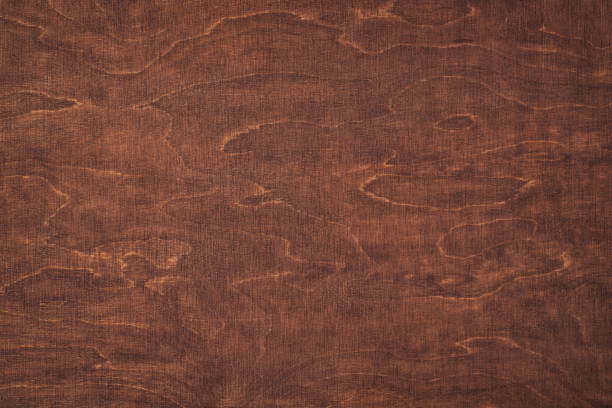istock Dark wooden table or board texture. Brown wood background 1364288099