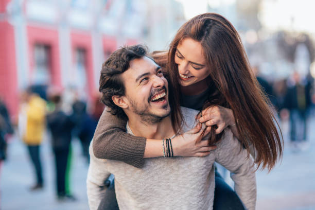 istock Happy young couple 1364300741
