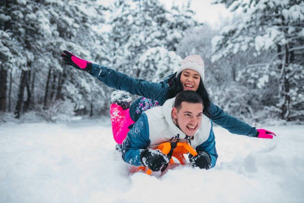 istock Love is in the snow 1364304210