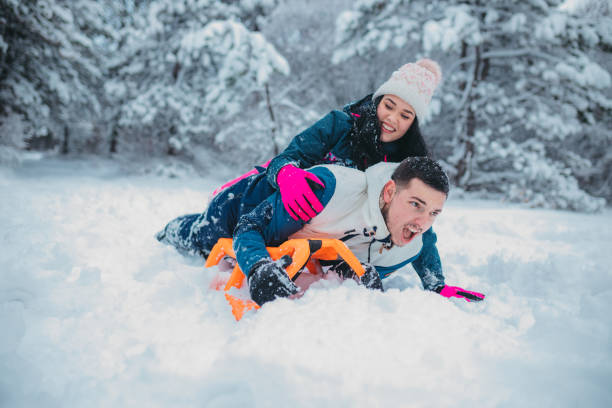 istock Love is in the snow 1364304213