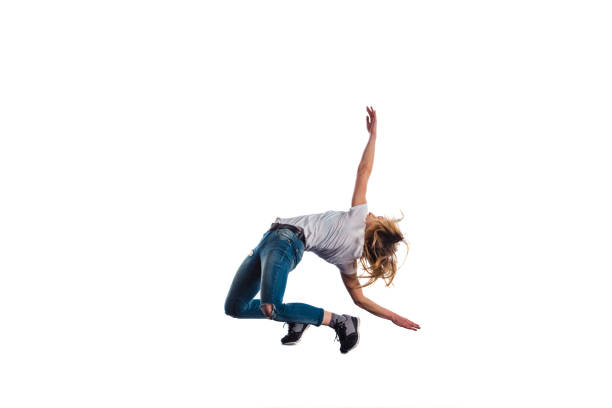 istock Strong woman doing aerobic 1364306249