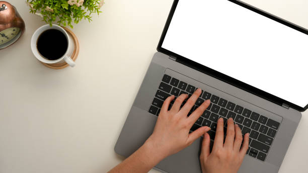 istock Close-up, Female's hands typing on notebook laptop keyboard. 1364320711